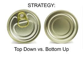 top down vs bottom up